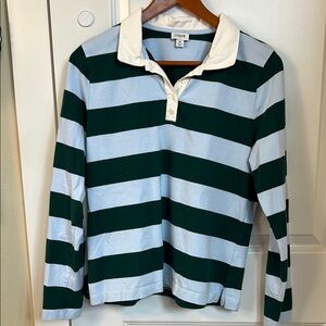 J Crew Rugby shirt M